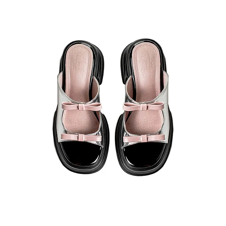 Wonderful Couple Slide Slippers 6.5cm Women's-2