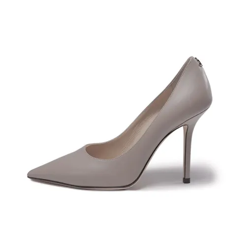 Jimmy Choo LOVE High Heels Women's Lime Gray