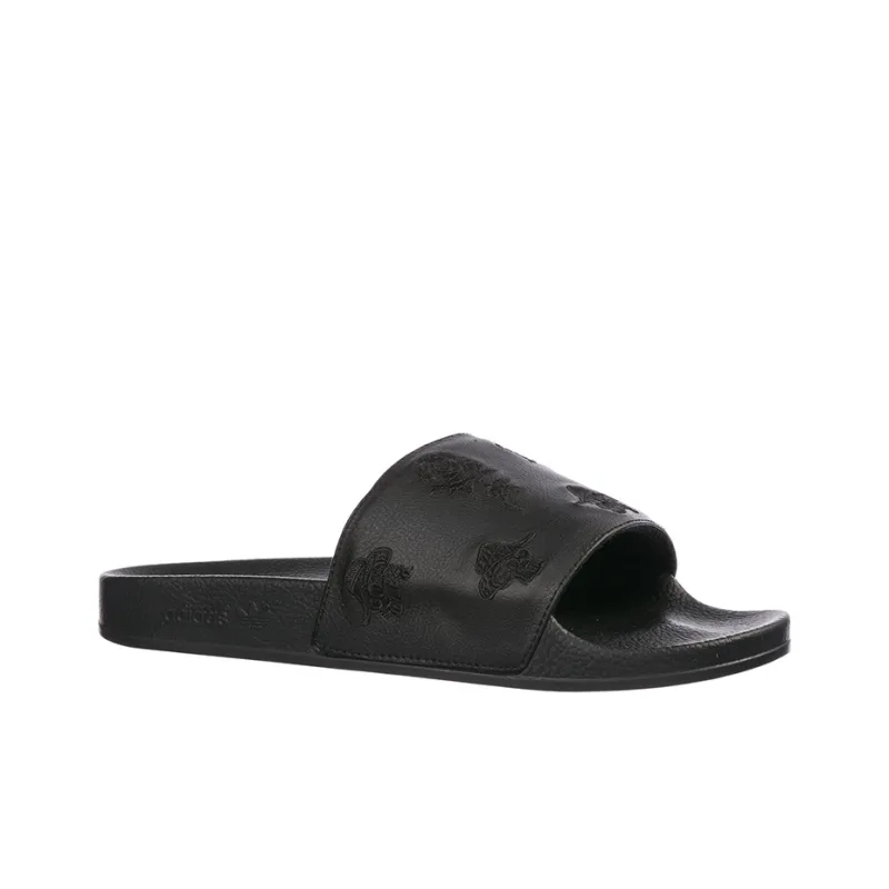 Adidas Y 3 Adilette Rose Black-2