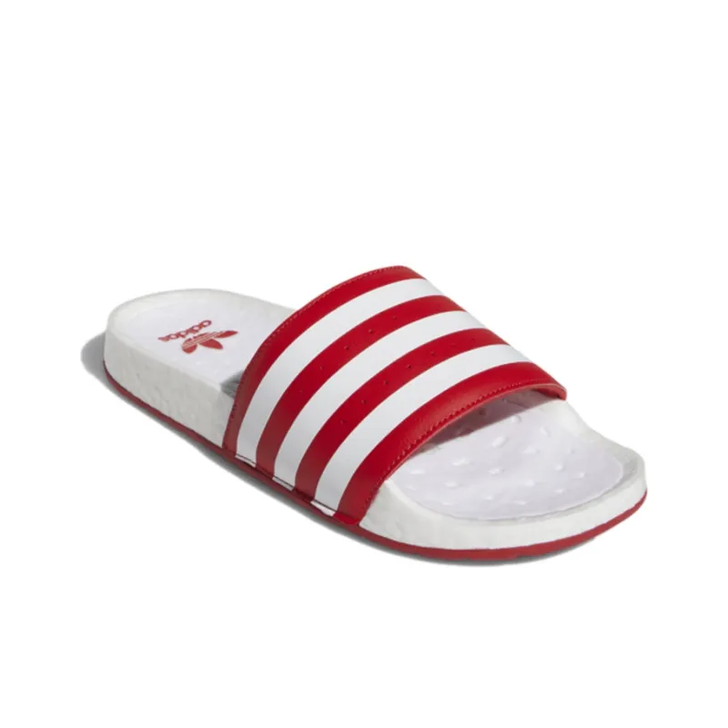 Adilette Boost Adidas Originals Slides 'Scarlet'-2