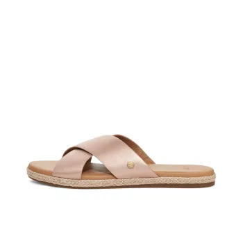 UGG Rubber Sole Slide Slippers Women's Rose Gold