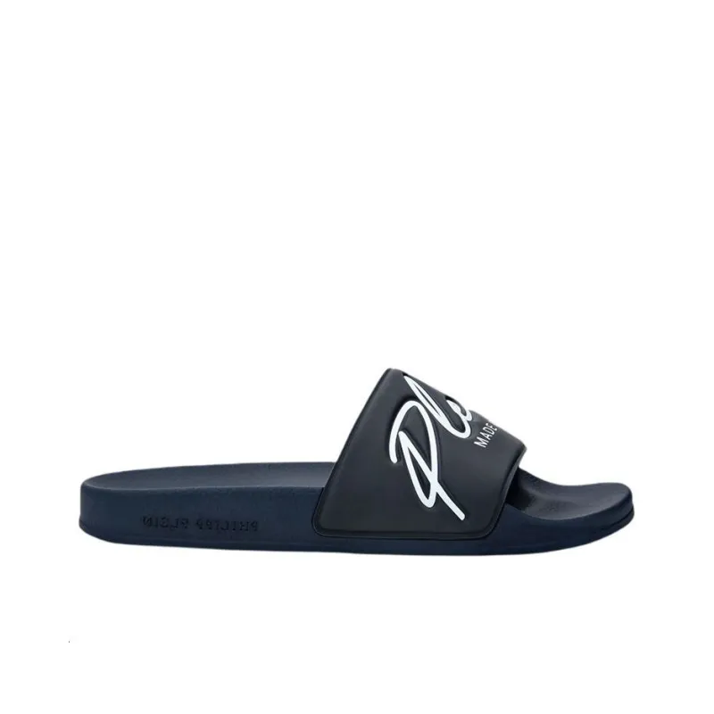 PHILIPP PLEIN Embossed Logo Slides-1