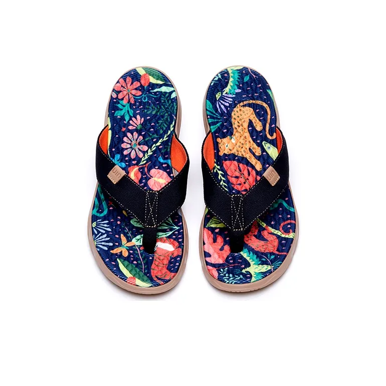 U.IN Painted Travel Shoes Maroc Stylish Sandals Women's-3