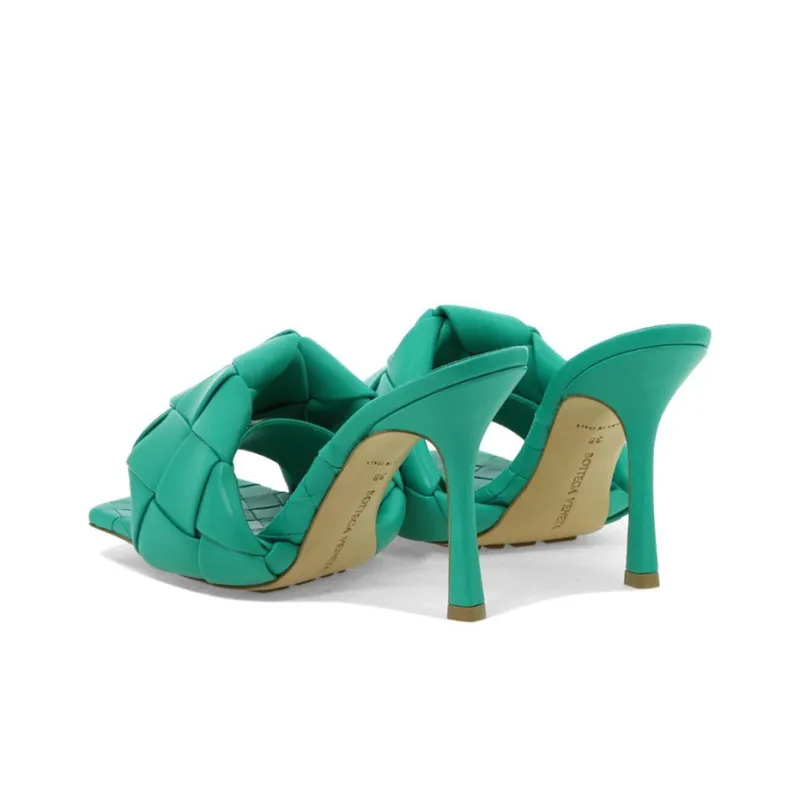 Bottega Veneta Lido Intrecciato Mule Sandals Women's-4