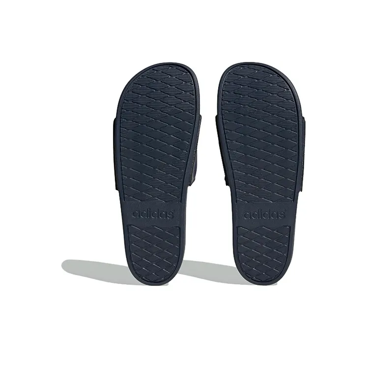 Adidas Adilette Comfort Slides Shadow Navy Cloud White-4