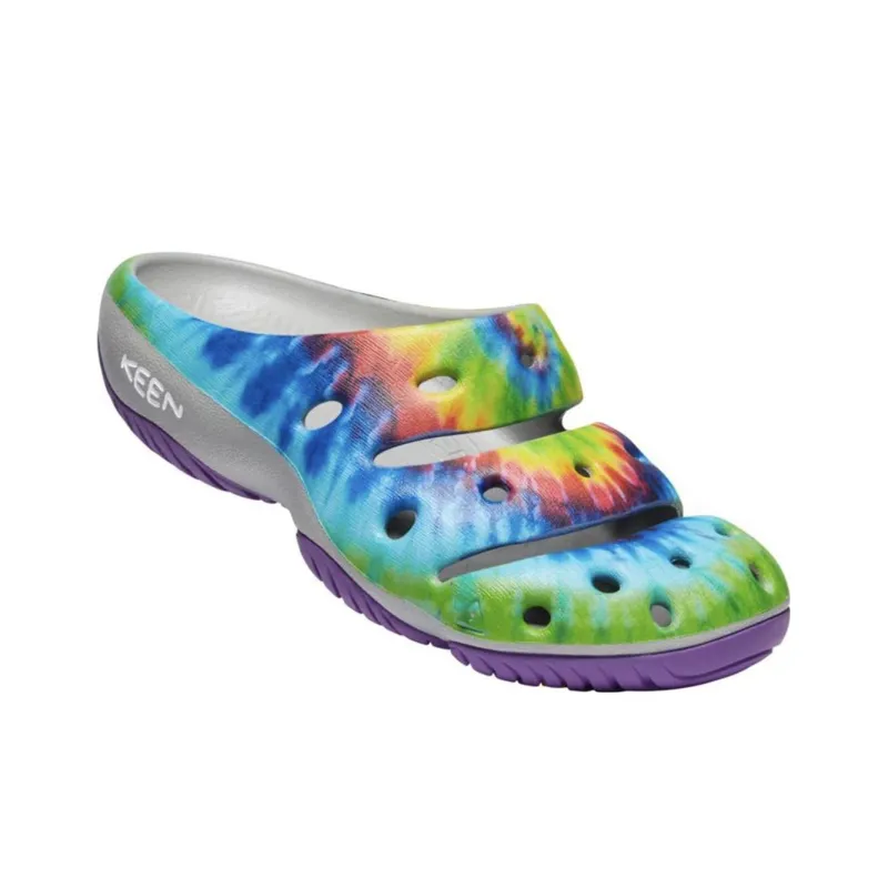 KEEN Yogui Artsfull Closed Toe Slippers, Clogs, River Trekking Shoes Men's Multicolor-2