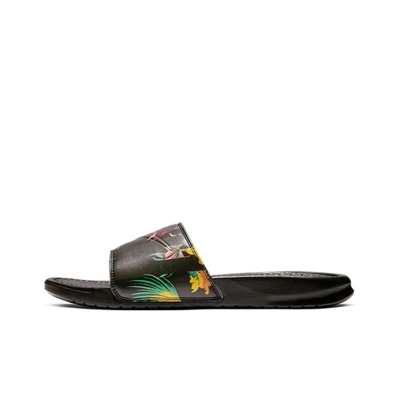 Nike Benassi Jdi Print Slide 'Black Tropical'-0