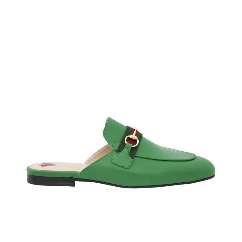 GUCCI Princetown Stylish Sandals Women's Green-1