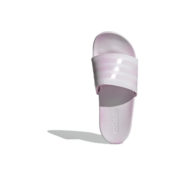 Adilette Women's Adidas Comfort Slides 'Grey Clear Lilac' Women's-4