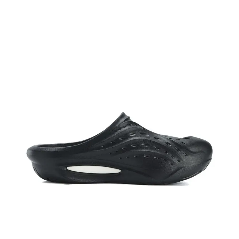 FILA FUSION Clogs Men's Black White-1