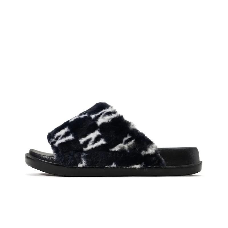 MLB Slipper Slip Resistant Slide Slippers Unisex Black-0