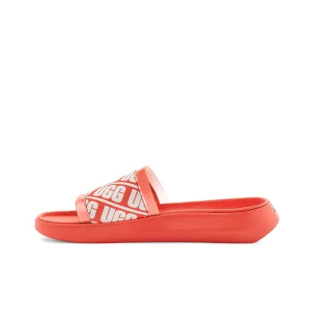 UGG Ruette Beach Orange Red Slippers Women's