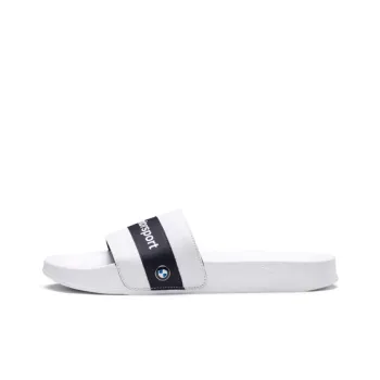 PUMA BMW M Motorsport Rubber Sole Slip-Resistant Slide Slippers Women's White