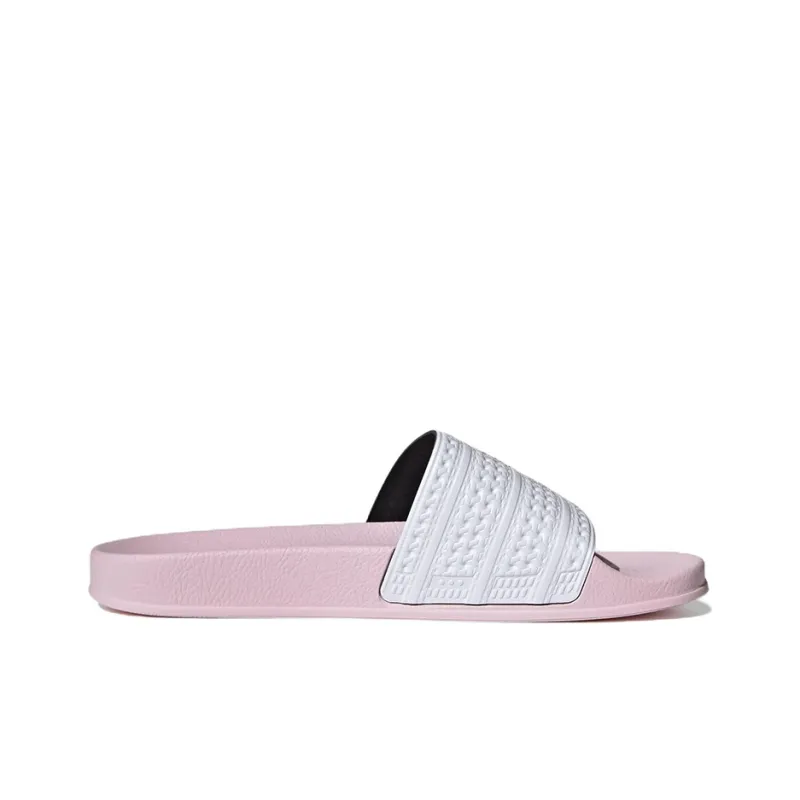 Adidas Adilette Slides 'Pink White'-1