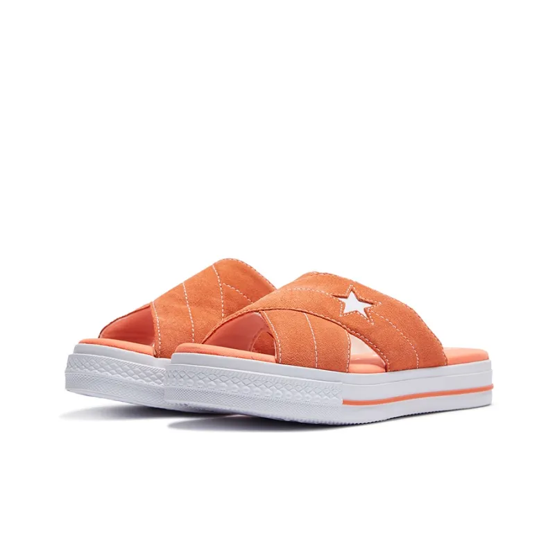 Converse Women's One Star Sandal 'Orange' Women's-2