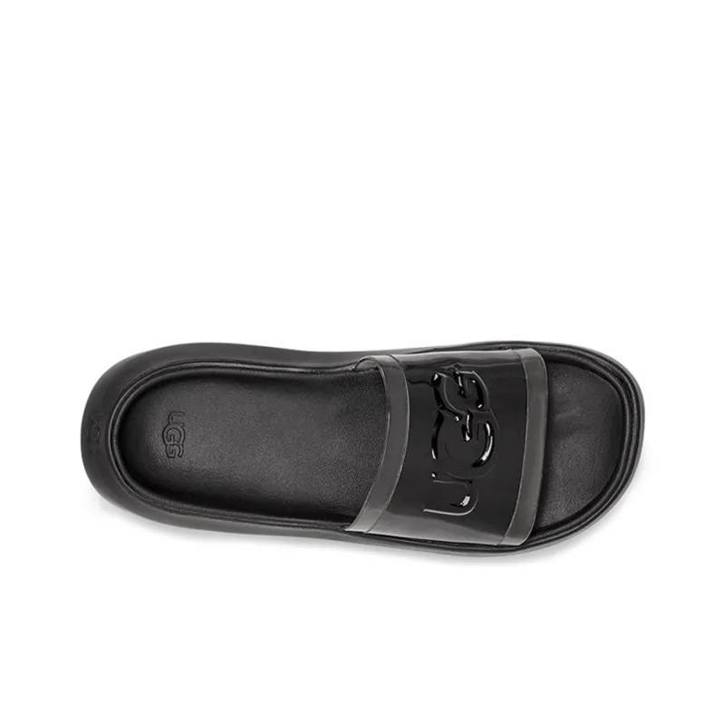 UGG Hilama Slide Black Slippers Women's-4