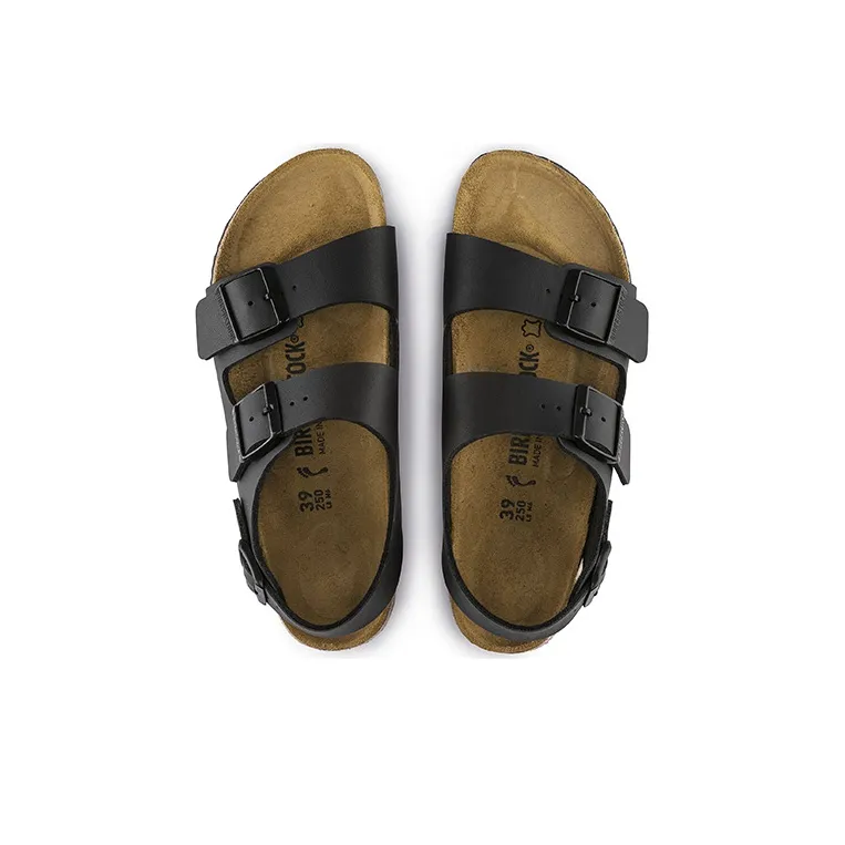 Birkenstock Milano Birko Flor 'Dark Brown'-4