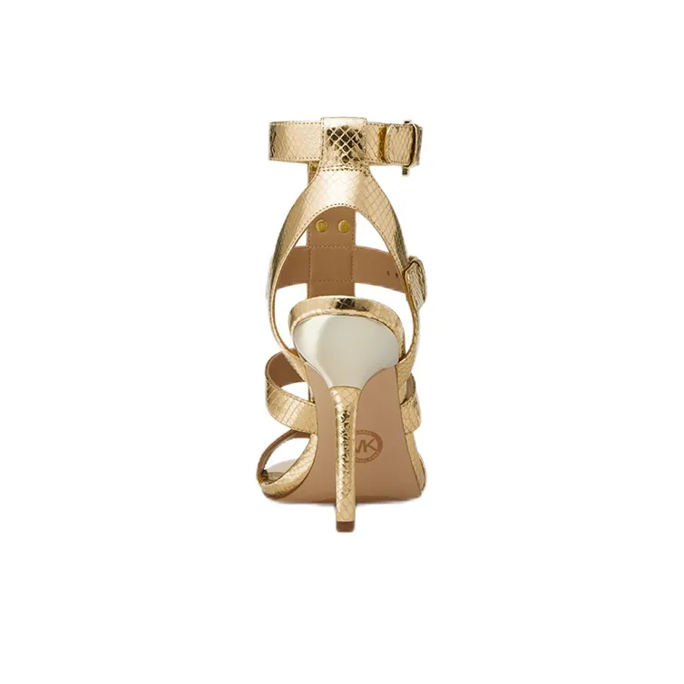 MICHAEL KORS WREN Roman Sandals Women's Gold-2