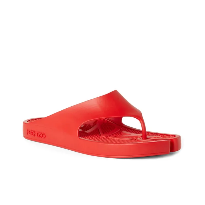 KENZO Slide Slippers Men Red-1