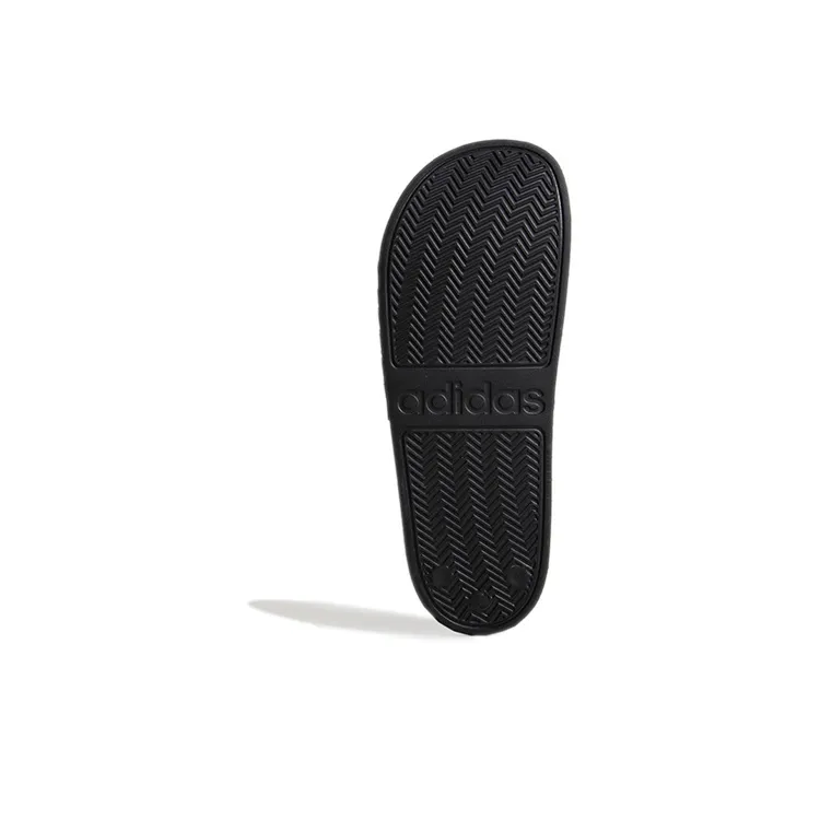 Adidas ADILETTE SHOWER Rubber Sole Slide Slippers Unisex Black White-5