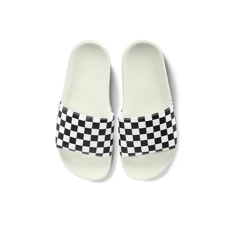 Vans Women's Slide On 'Checkerboard White Black' Women's-4