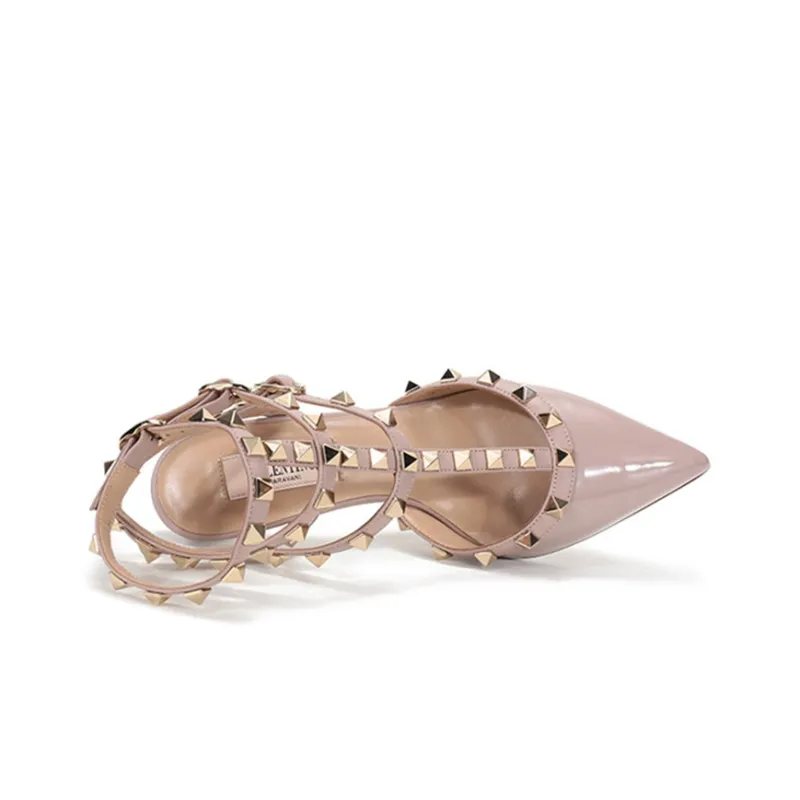 Valentino Garavani Rockstud 65mm Caged Pumps-4