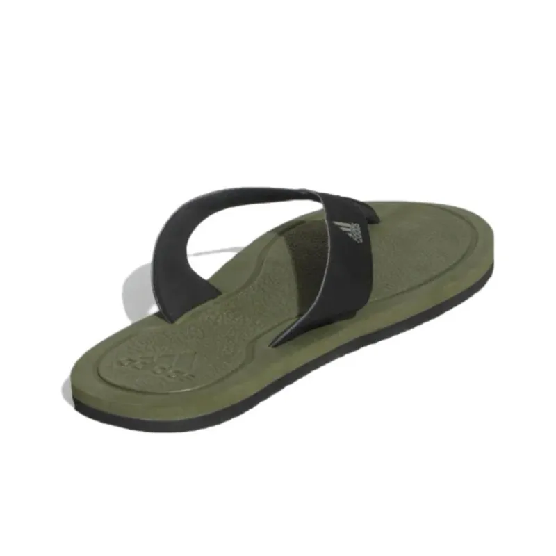 Adidas Stabile Slip-Resistant Abrasion-Resistant Slide Slippers Men's Army Green-3