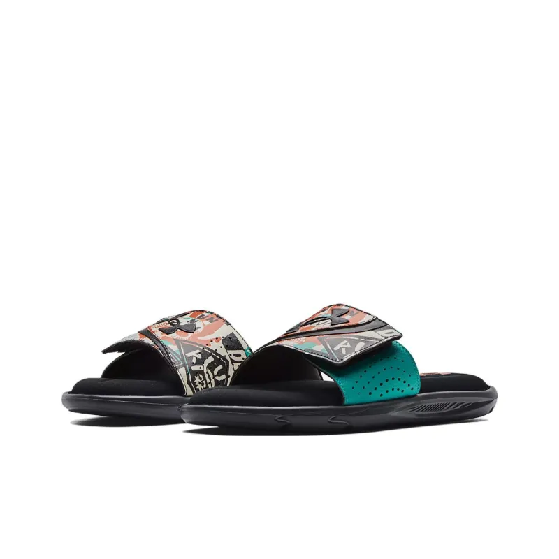 Under Armour Ignite 6 Graphic Strap Slip On 'Grey'-2