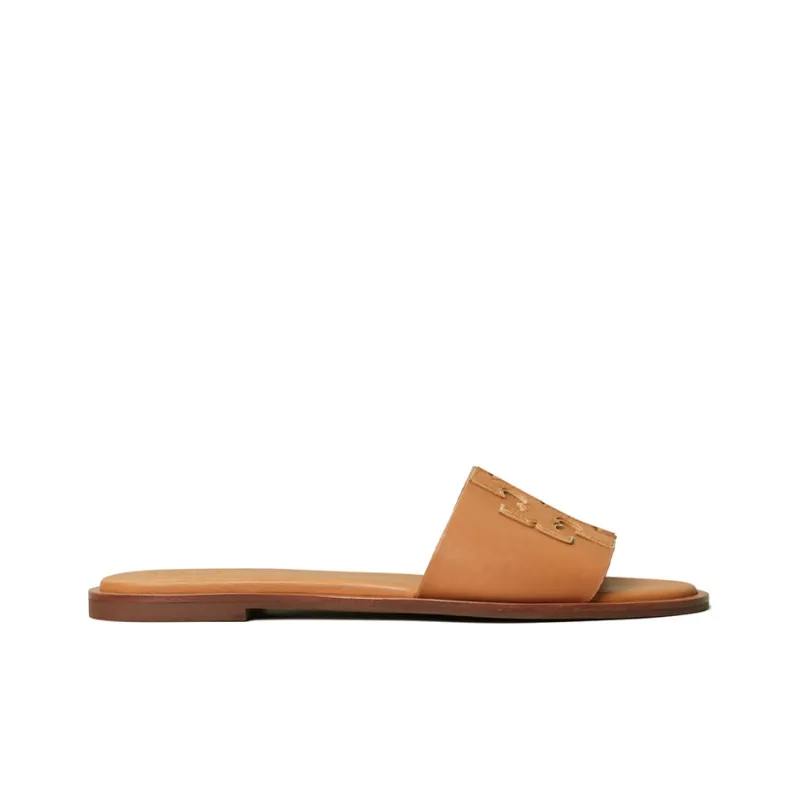 TORY BURCH Ines Slide Slippers Women's Tan-1