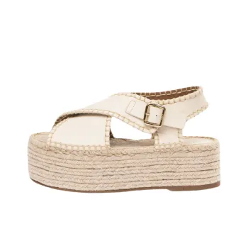 Chloe Lucinda Strap Sandals Women's White