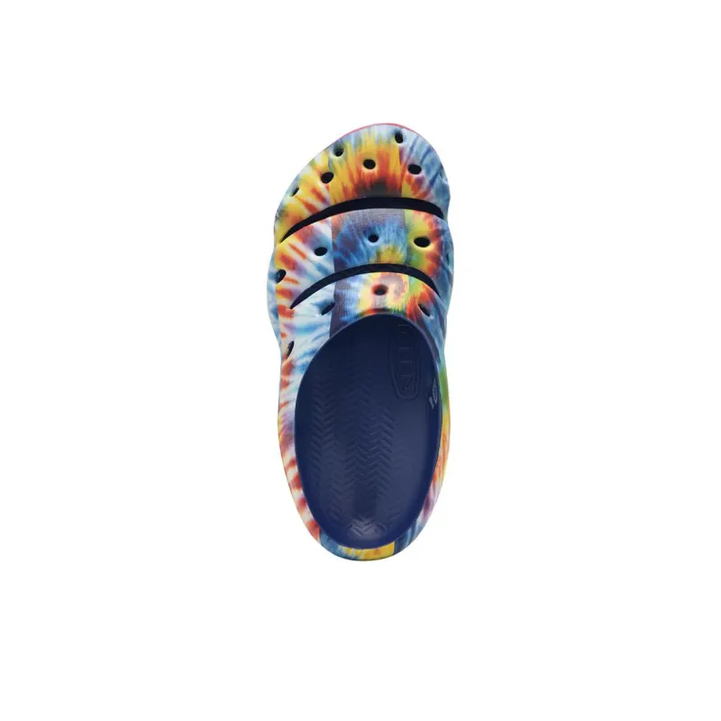 KEEN Yogui Artsfull Slide Slippers Men's Blue/Multicolor-3