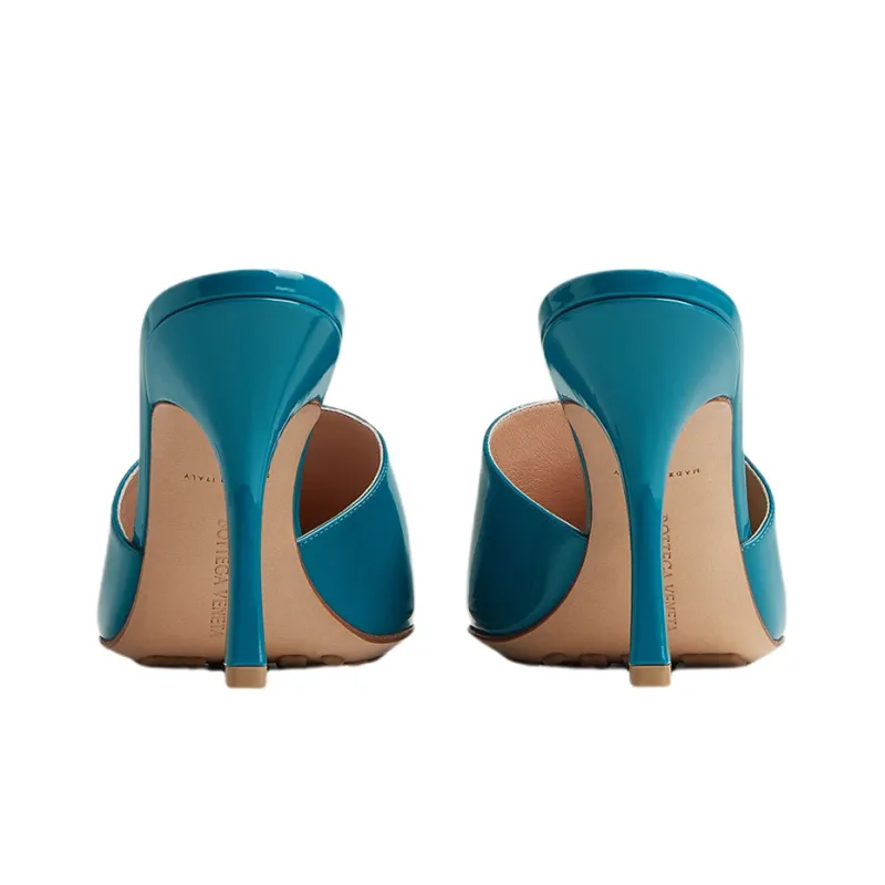 Bottega Veneta Stretch Stylish Sandal Women's Blue-4