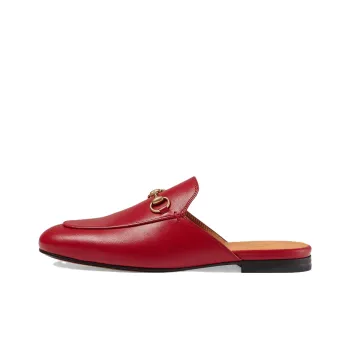 GUCCI Wrap-toe Slippers Women's Red