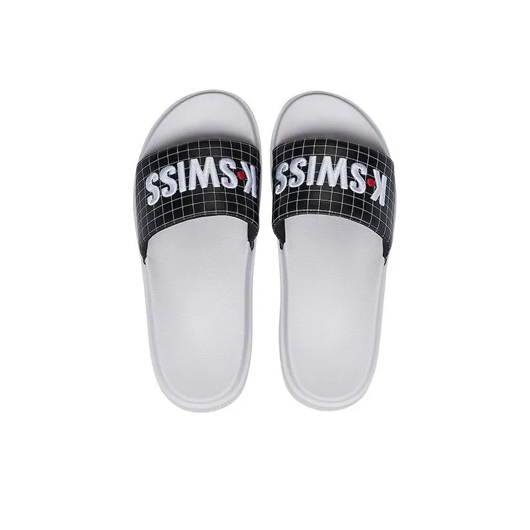 KSWISS Saint Monica Pm Sports Slippers Women's Black Gray-3