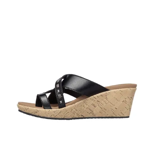 Skechers Slide Slippers Women's Black/Brown