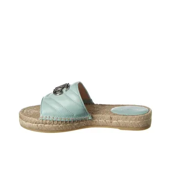 GUCCI Odor Resistant Slide Slippers Women's Mint Green