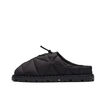 PRADA Quilted Slides Black Nylon