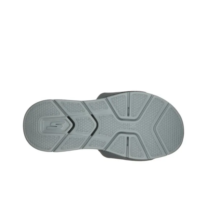 Skechers Go Consistent Sandal Rubber Sole Slide Slippers Men's Gray-4