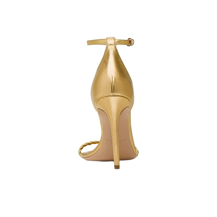 MICHAEL KORS KORS Joslyn Strap Sandals Women's Brass-3