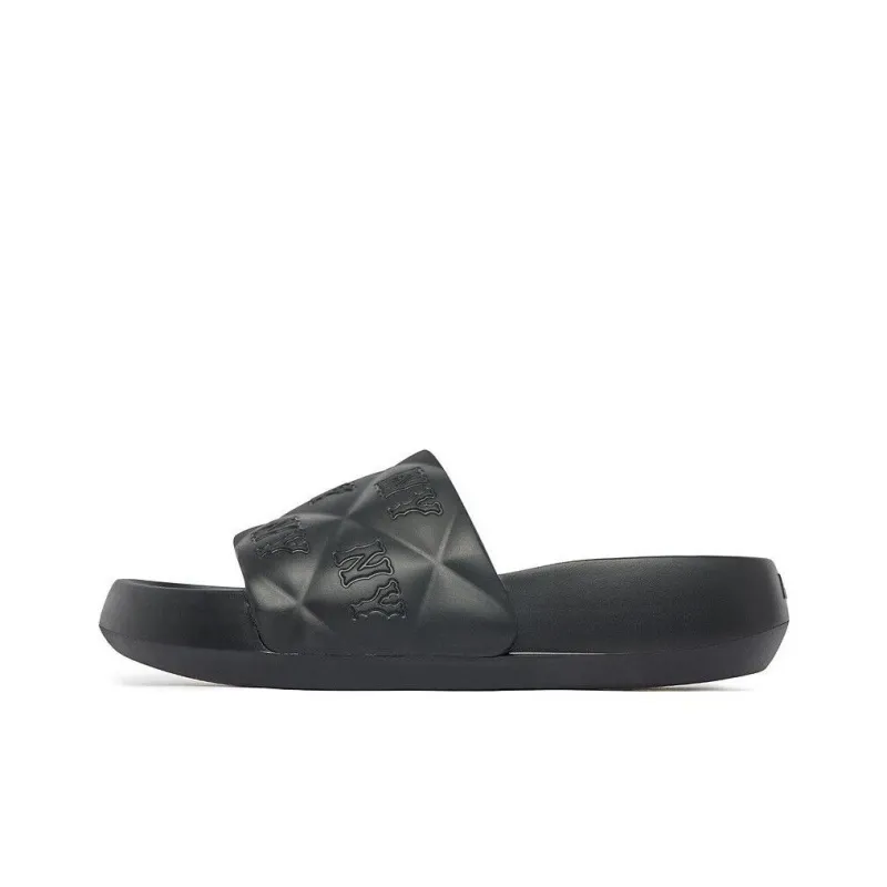 MLB Slipper Chunky Bouncer Slide Slippers Unisex Black-0