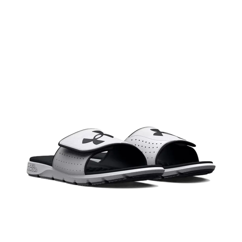 Under Armour Ignite 7 Slides 'White Black'-2
