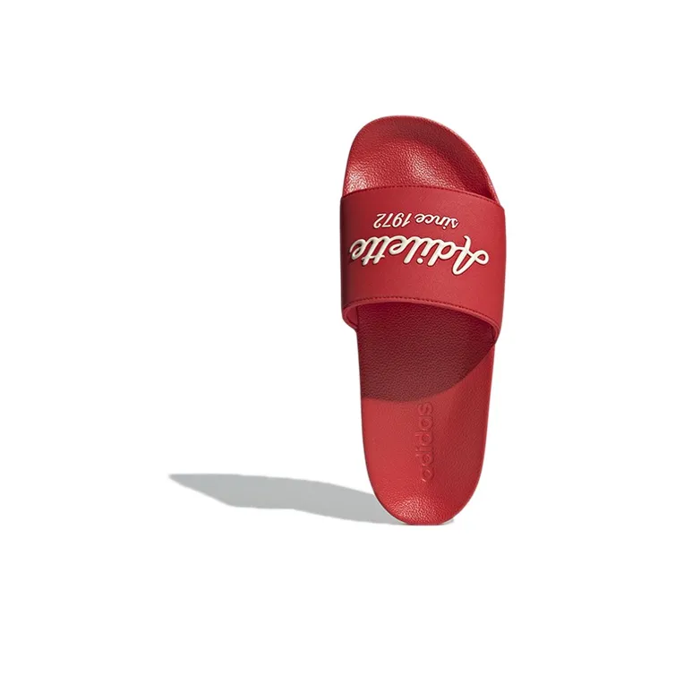 Adilette Adidas Shower Slide 'Vivid Red'-4