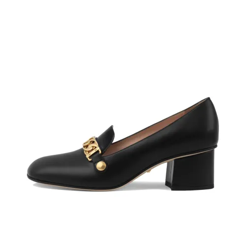 GUCCI Sylvie High Heels Women's Black