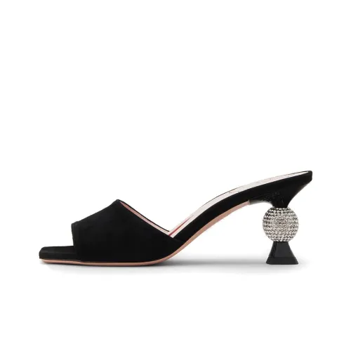 Roger Vivier Slide Slippers Women's Black