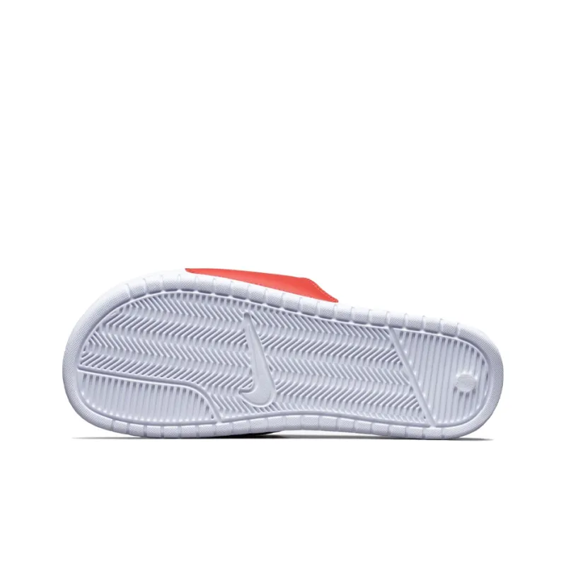 Nike Benassi Jdi Red White Slippers 'Red White'-3