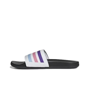 Adidas Adilette Comfort Sandals Cloud White Semi Turbo Pulse Amber