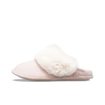 Crocs Mule Fur Slippers 'Pink' Women's