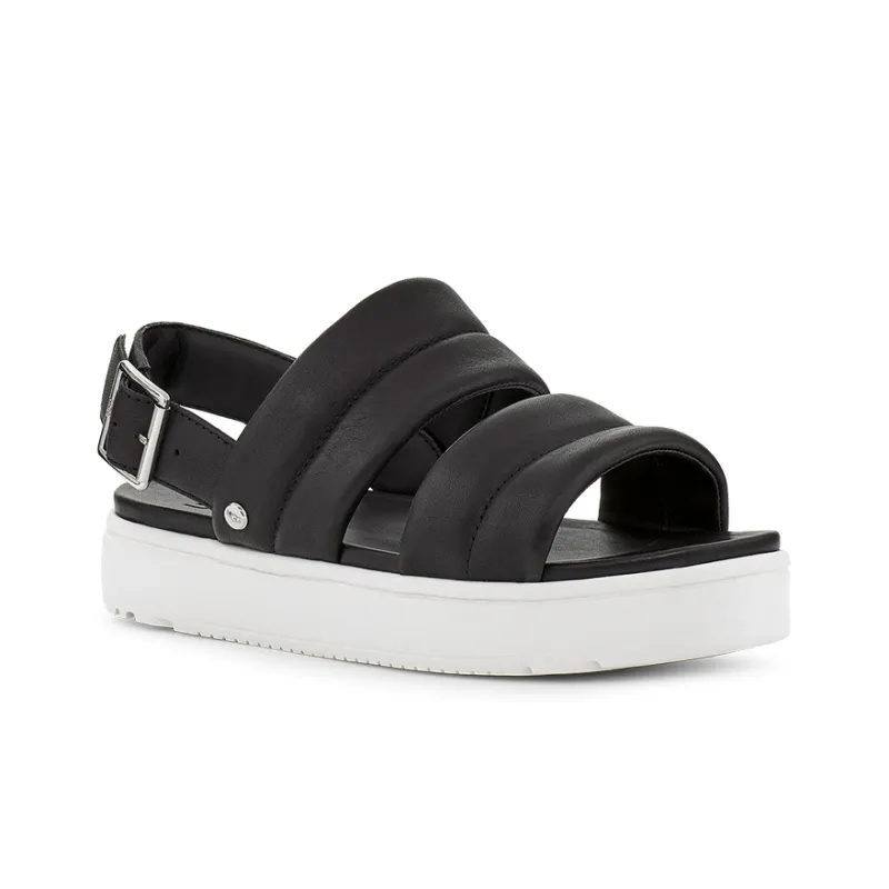 UGG Zayne One Strap Sandals Women's Black-2