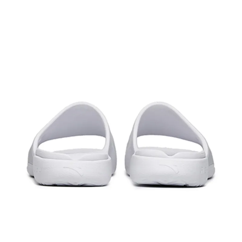 Anta Basketball Collection Rubber Sole Slide Slippers Men's White Red Yellow-4