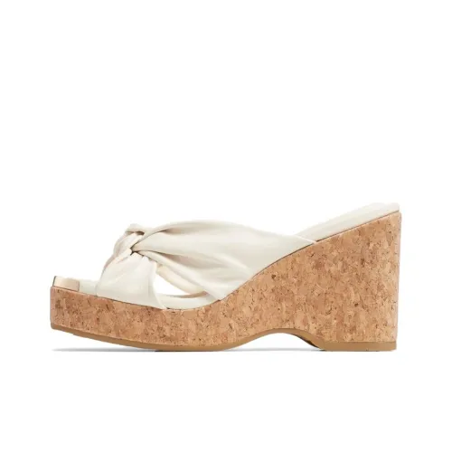 Jimmy Choo Avenue 95mm Wedge Mules